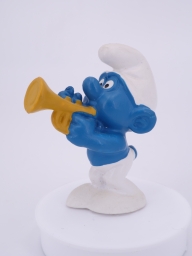 Schtroumpf à la trompette