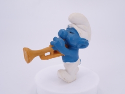 Schtroumpf à la trompette