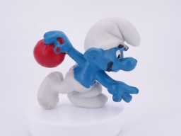 Schtroumpf joueur de bowling