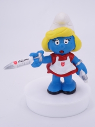 Schtroumpfette infirmière