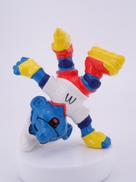 Schtroumpf en rollers