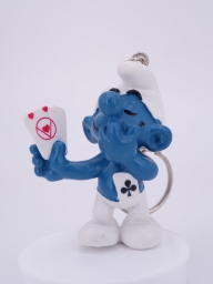 Schtroumpf joueur de cartes