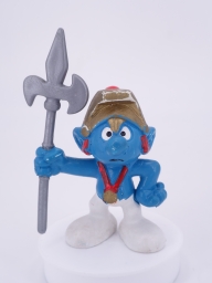 Schtroumpf avec hallebarde