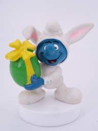 Schtroumpf en lapin de Pâques