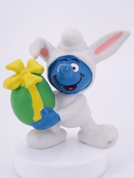 Schtroumpf en lapin de Pâques