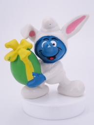 Schtroumpf en lapin de Pâques
