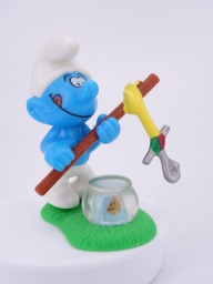 Schtroumpf pêcheur