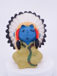 Schtroumpf chef indien