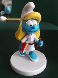 Schtroumpfette professeure