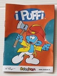 Schtroumpf pompier - Livret