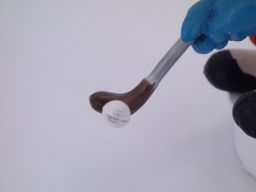 Schtroumpf golfeur - Club de golf