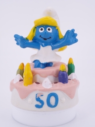 Schtroumpfette gâteau surprise