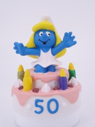 Schtroumpfette gâteau surprise