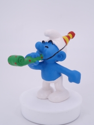 Schtroumpf avec chapeau de fête