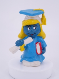 Schtroumpfette diplômée