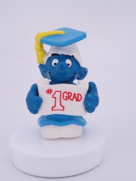 Schtroumpf diplômé - #1 GRAD
