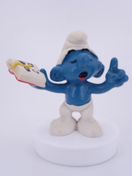 Schtroumpf maitre d\'école avec livre