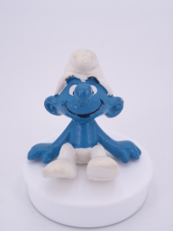 Schtroumpf assis (grand)