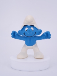 Schtroumpf sur balançoire - Schtroumpf