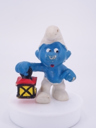 Schtroumpf avec lanterne