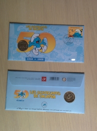 Enveloppe & pièce commémorative 50 ans