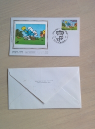 Enveloppe "brodée"