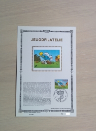 Feuillet "brodé" - Néerlandais