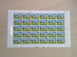 Planche de timbres