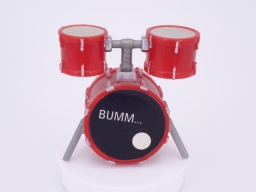 Schtroumpf à la batterie - Batterie