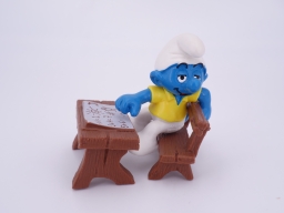 Schtroumpf écolier - Bavard