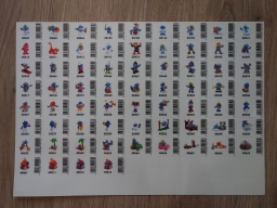 Autocollants pour présentoir