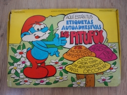 Présentoir à autocollants pour cahier