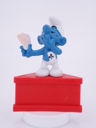 Schtroumpf joueur de cartes