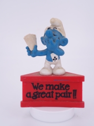 Schtroumpf joueur de cartes