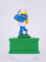 Schtroumpfette golfeuse