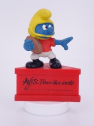 Schtroumpf footballeur américain