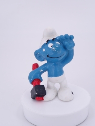 Schtroumpf avec marteau