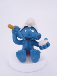 Schtroumpf qui se lave (bain)