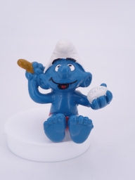 Schtroumpf qui se lave (bain)