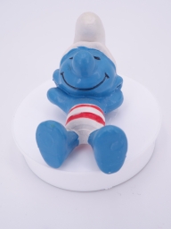 Schtroumpf baigneur / bain de soleil