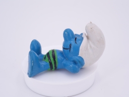 Schtroumpf baigneur / bain de soleil