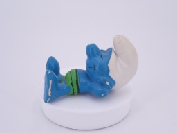 Schtroumpf baigneur / bain de soleil