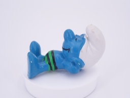 Schtroumpf baigneur / bain de soleil