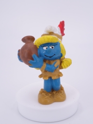 Schtroumpfette indienne