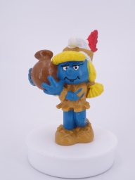 Schtroumpfette indienne