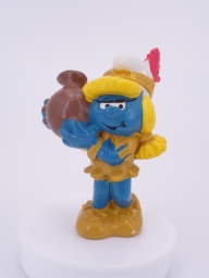 Schtroumpfette indienne