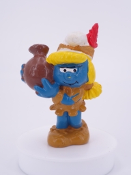 Schtroumpfette indienne