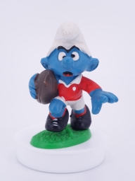Schtroumpf rugbyman