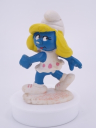 Schtroumpfette joueuse de tennis