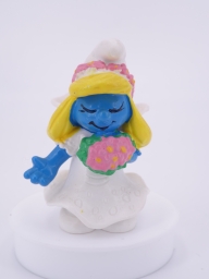 Schtroumpfette mariée